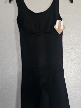 Shapewear Womenes Black Sleeveless Jumpsuit / Romper M/L